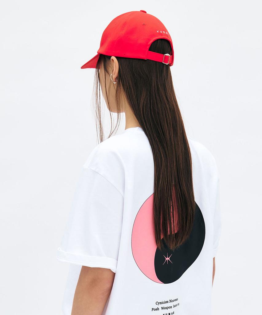 Yunse Hatch Cotton Cap (Red)
