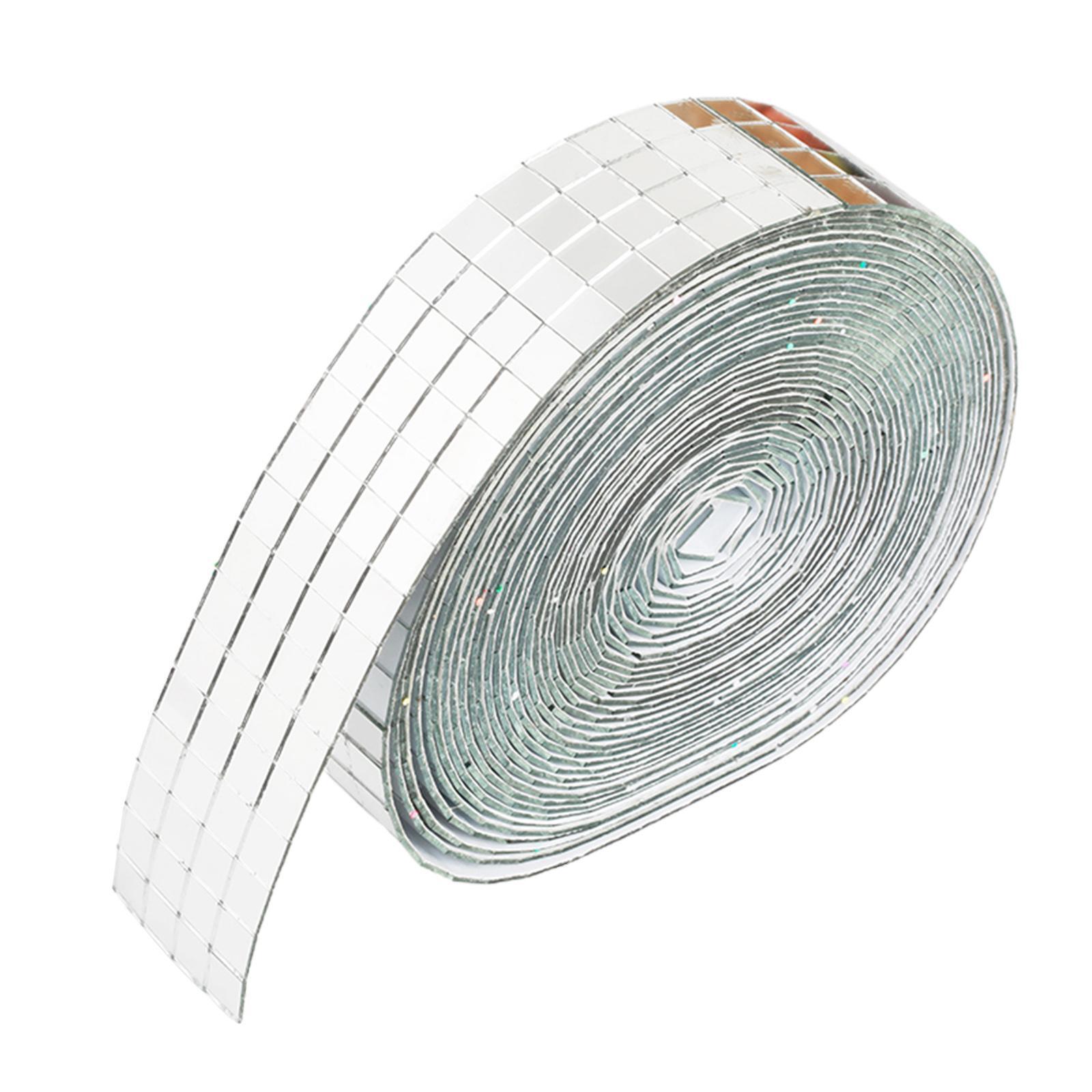 

Самоклеящаяся квадратная стеклянная зеркальная мозаика для DIY Craft Gold