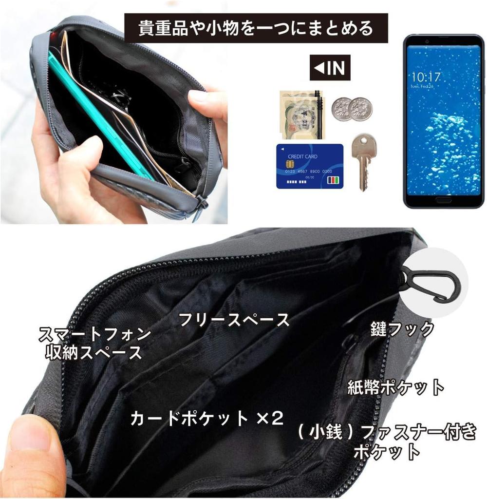 Pochette de Cyclisme Étanche GORIX pour et Parfaite pour Vélos de Route Noir Portefeuille, Smartphone, Clés, (BKPW), (CO-B6b)