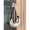 Borsa a Tracolla Versatile a Forma di Raviolo Semplice Borsa a Luna Borsa a Spalla Singola per Studenti