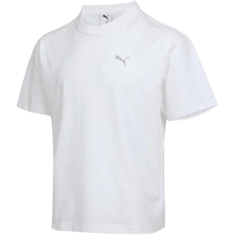 

Puma All In Good Time Round Neck Fashionable Versatile Short Sleeve T-Shirt Men Tops 634790-02 S