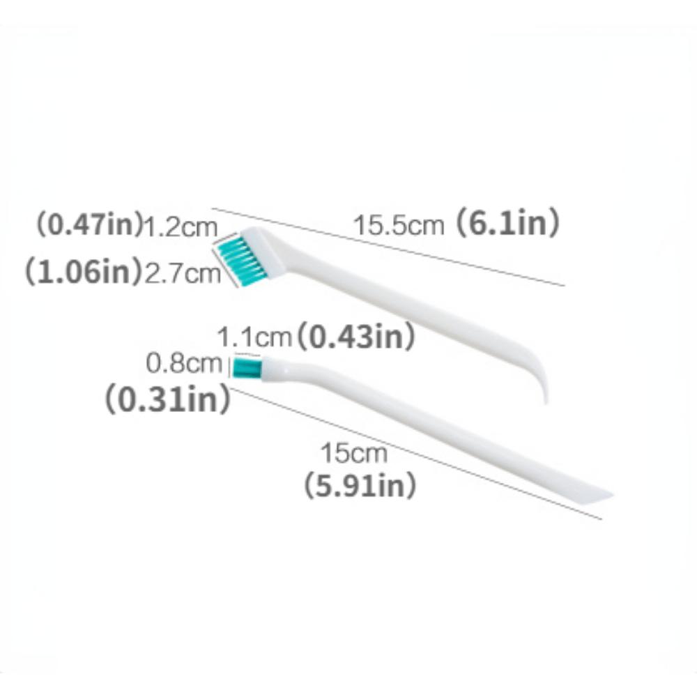 2pcs Soft Bristle Bottle Cleaning Brushes - Gentle Scrubbing, Easy To Clean & Store, Perfect for Kitchen Water Bottle Cleaner