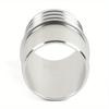 1PC Hose Barb Fittings, 3 Pack 1-1/2" Inch Aluminum Alloy Hose Barbed Splicer Mender Union Coupler Fitting Coolant Intercooler Heat Exchanger Fluid