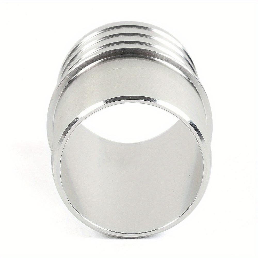 1PC Hose Barb Fittings, 3 Pack 1-1/2" Inch Aluminum Alloy Hose Barbed Splicer Mender Union Coupler Fitting Coolant Intercooler Heat Exchanger Fluid
