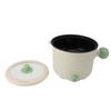Electric Cooking Pot Multifunctional Non Stick Portable Mini Electric Hot Pot for Kitchen Dorm 1.8L EU Plug 220V