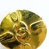 Used CHANEL Earring COCO Mark metal 19.7g gold plating