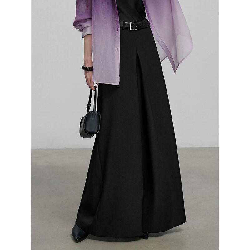 Women's Summer High-Waist Wide-Leg Trousers