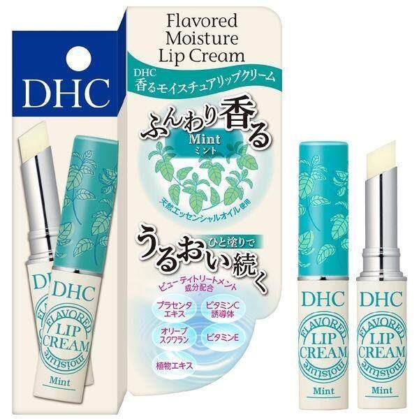 DHC Flavored Moisture Lip Cream Honey Mint 15g
