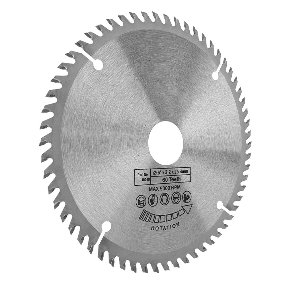 6" (148mm) 60 Teeth Carbide Circular Saw Blade Cutting Disc for Wood