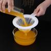 Soy Milk & Juice Strainer with Handle - Fine Mesh Kitchen Ladle Filter