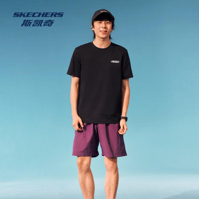 Skechers Unisex Short Sleeve Knitted T-Shirt L226U021 XXL