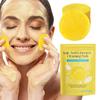 Salviette Detergenti all'Acido Cogico e Curcuma per Macchie Scure, Illuminanti e Prevenzione Acne, Con Vitamina B5, Vitamina C, Schiuma Detergente Esfoliante Infusa alla Curcuma