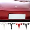 ABS for Model 3 Mode Y Car Front Hood Logo Cover Emblem Sticker Styling Auto Body Rear Trunk Badge Accessories