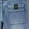 Men's Straight Casual Denim Shorts Simple Solid Color Slim Jeans Comfortable Breathable Short Pants Summer