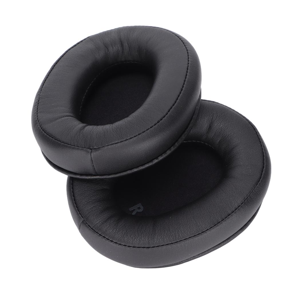 Headphone Ear Pads Replacement Protein Leather Headset Ear Cushion Repair for ATHSR9 ATHDSR9BT ATHWS990BT Headphones