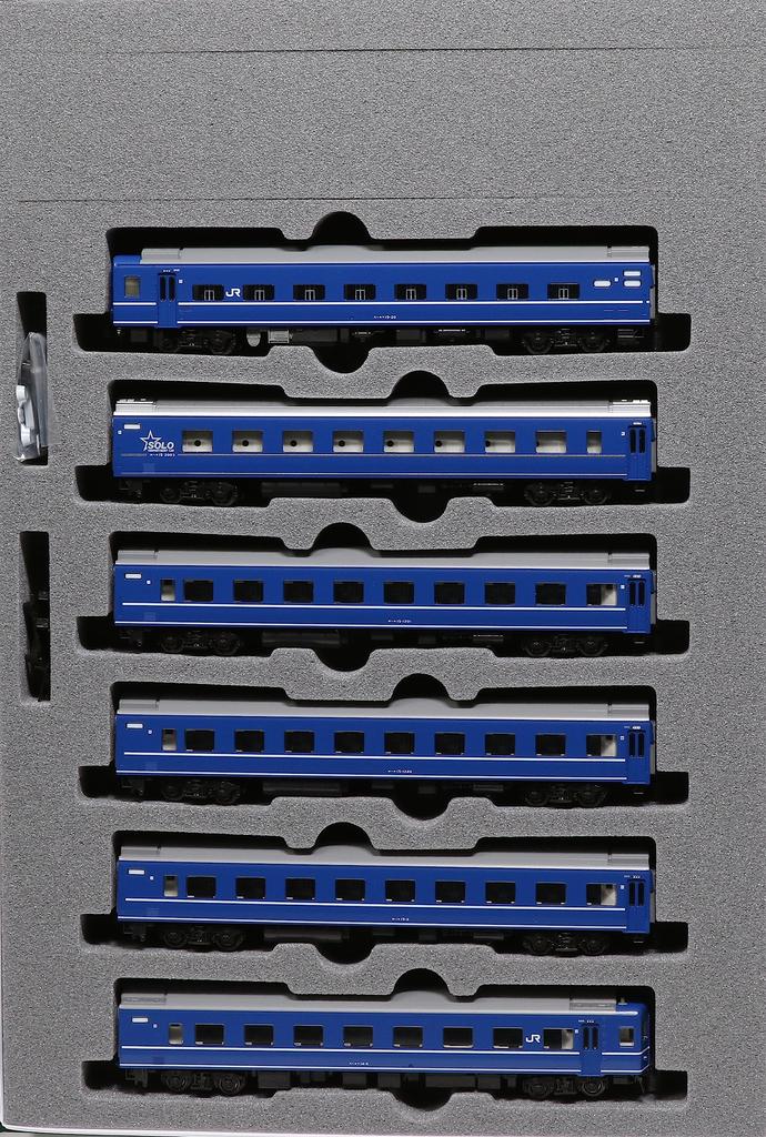 KATO N rozchod pražcový expres řady 14 sada železničních modelů osobního vozu "Sakura/Hayabusa/Fuji" 6vozový 10-1800