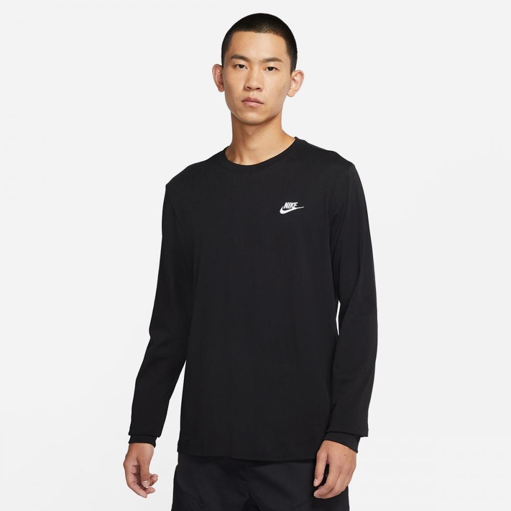 

Nike Men Футболка Nike Sportswear Club — с длинным рукавом (010)