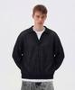 CUTZ Mesh Boucle Open Collar Pullover (Black)