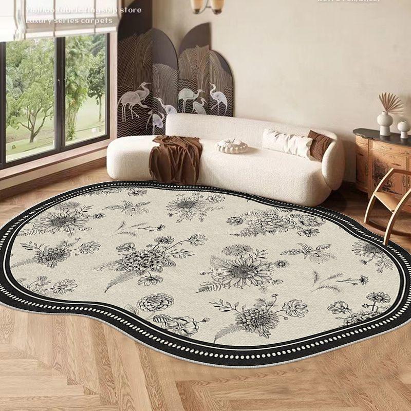 

Ковры неправильной формы для гостиной, спальни, декора, мягкий ковер, современное искусство, ковер для гардеробной, утолщенный противоскользящий коврик 200 * 300 cm