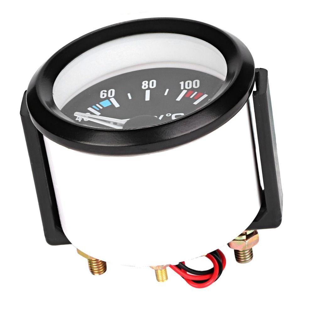 52mm LED Digital Water Temperature Gauge 2 Inch Temperature Indicator Gauge  Auto Car