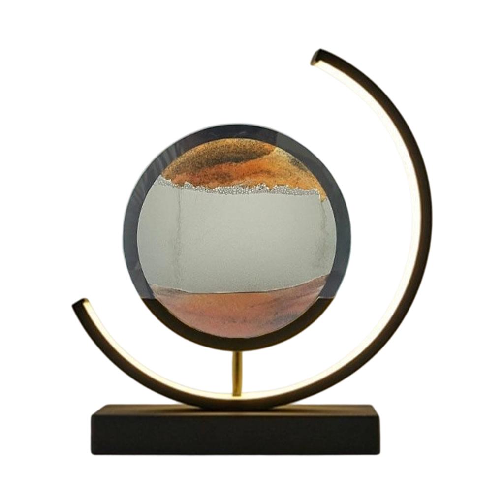 Control Night Light - 3 Color Changing Moving Lamp, Rechargeable LED Desk Decor for Bedroom
