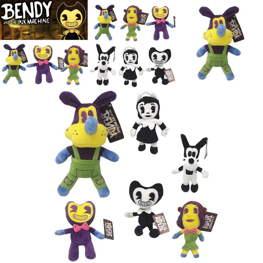 Bendy And The Ink Pelúcia Macia Perfeita Para Decoração de Quarto