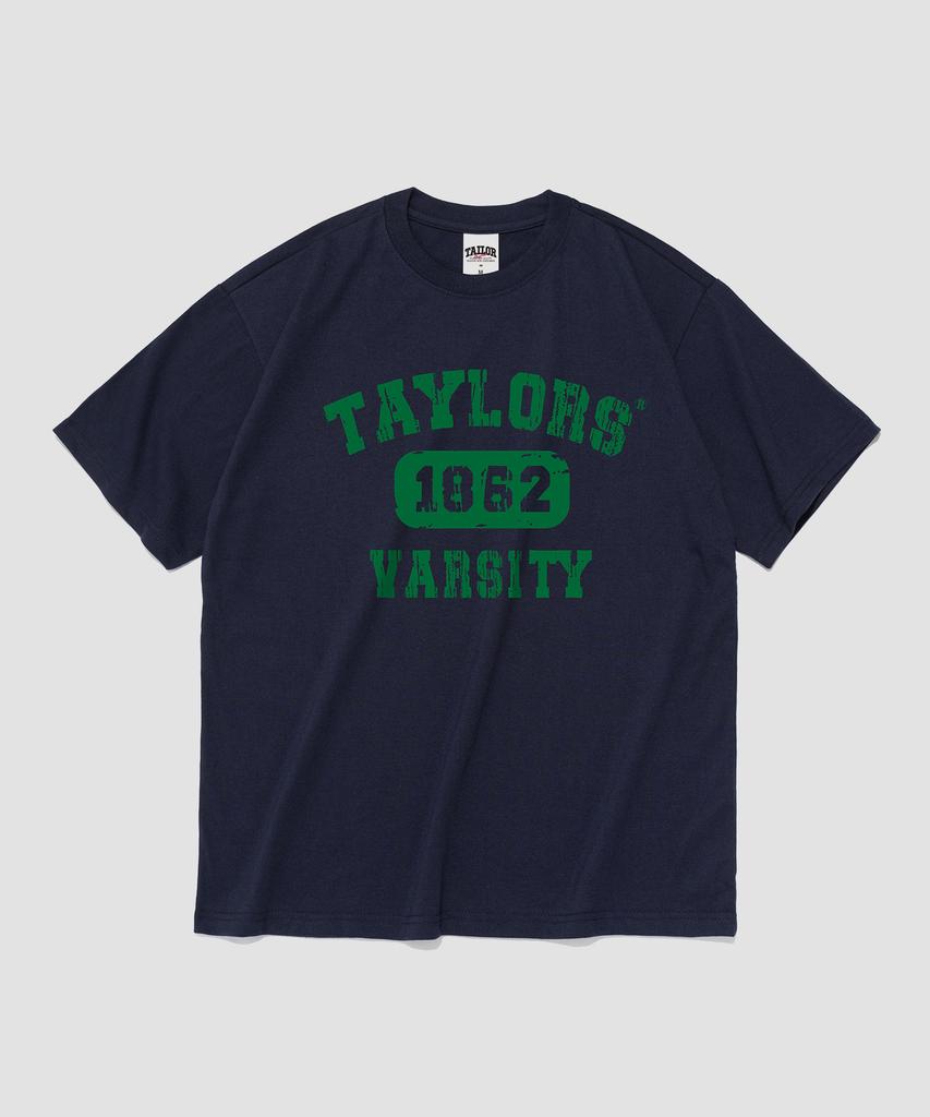 TAILOR STUDIO Varsity 1862 Short Sleeve T-Shirt (Navy)