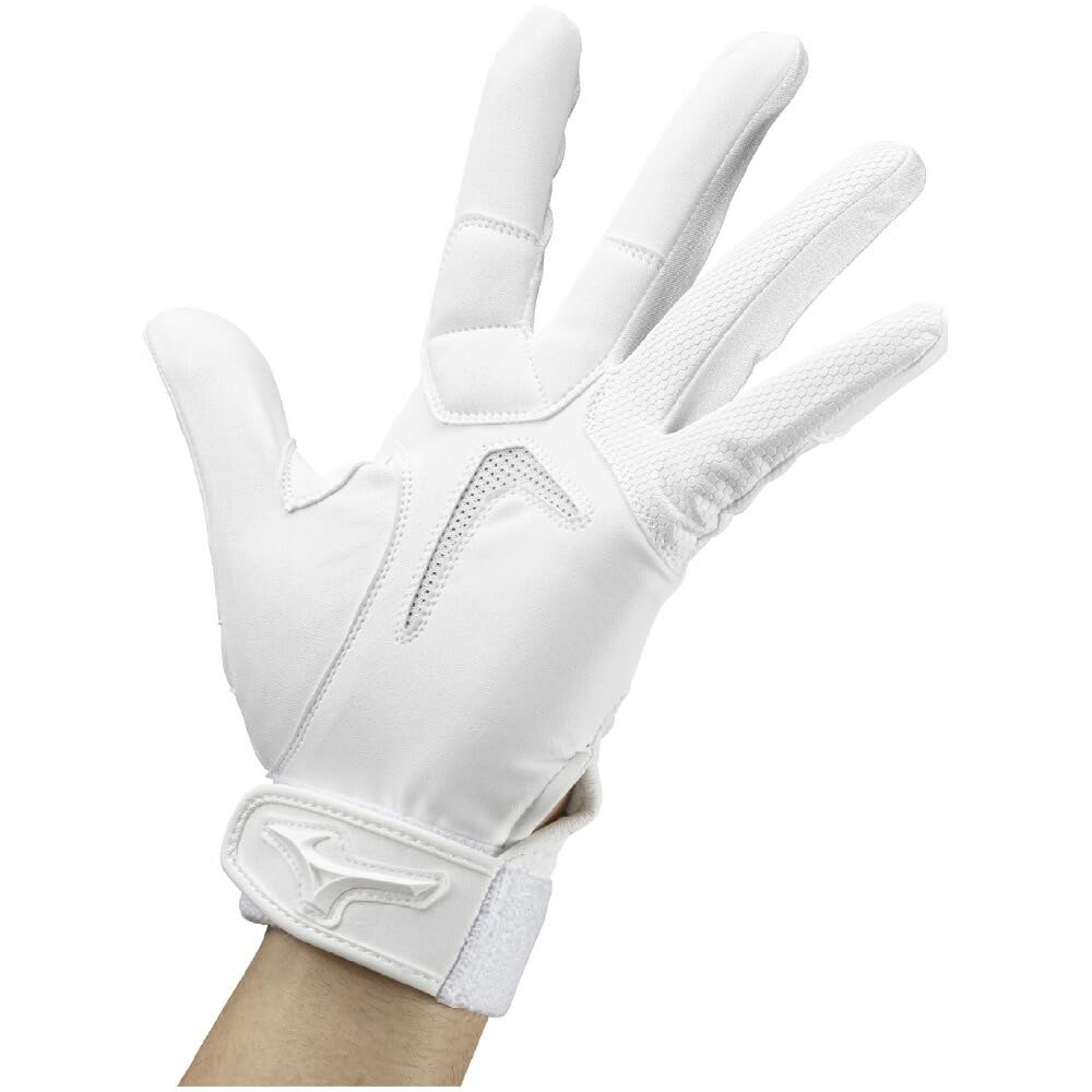 Mizuno Gachi Defensive JS Size with SOLV Seal Gloves, Size, Right-Handed/Left-Handed, 10 White,