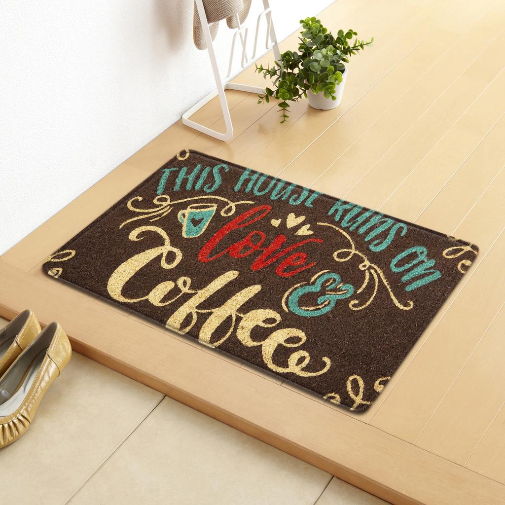 Creative Home Door Mat Water Absorbent Non-Slip Mat Living Room Kitchen Floor Mat Bedroom Carpet