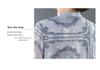 Fashionable Imitation Silk Summer Top: Stylish Print, Plus Size, Slimming, Loose Fit for Middle-Aged and Elderly Women.