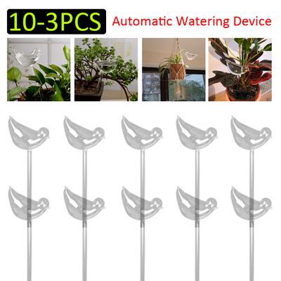 Automatic Plant Watering Bulbs Self Watering Ball/Bird Shape Water Device Drip Irrigation System for Home Garden Flower Plants