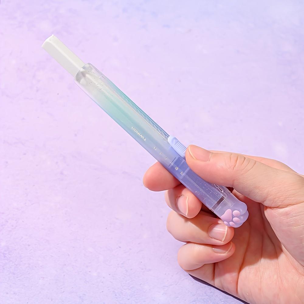 1pcs Push Pull Rubber Eraser  Kawaii Cat Paw Design Cute Eraser for Kids Students and School Supplies Gift Stationery