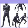 Disfraz de Pantera Negra para adultos y niños para Halloween.
