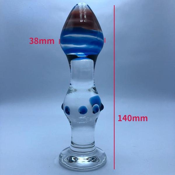 Varinha de Contas de Vidro de Cristal Coloridas