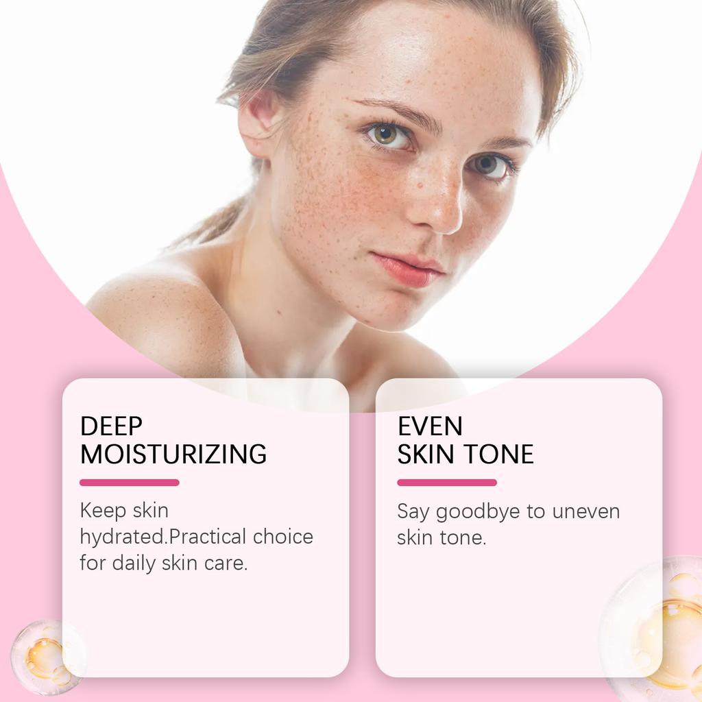 HOYGI Multifunktionale Gesicht aufhellende Creme mit Bärentraube 7% + Tranexamsäure, Niacinamid, Glutathion, Vitamin C, Aloe Vera & Feuchtigkeitsspendend