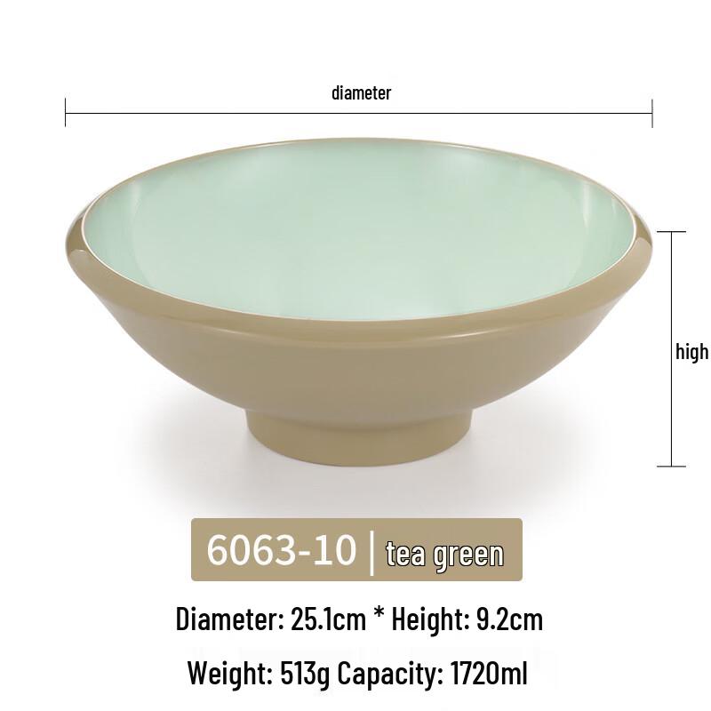 

Handun Nordic Style Melamine Square Noodle Bowl