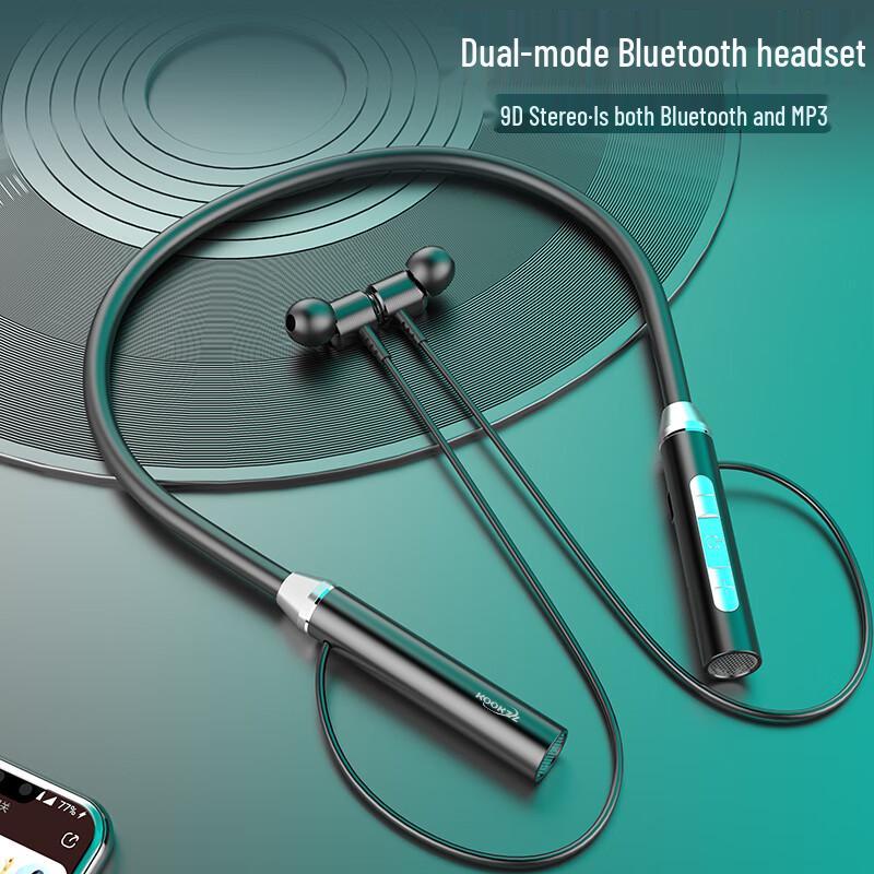 Kukezhe R01 Wireless Neckband Sports Earphones