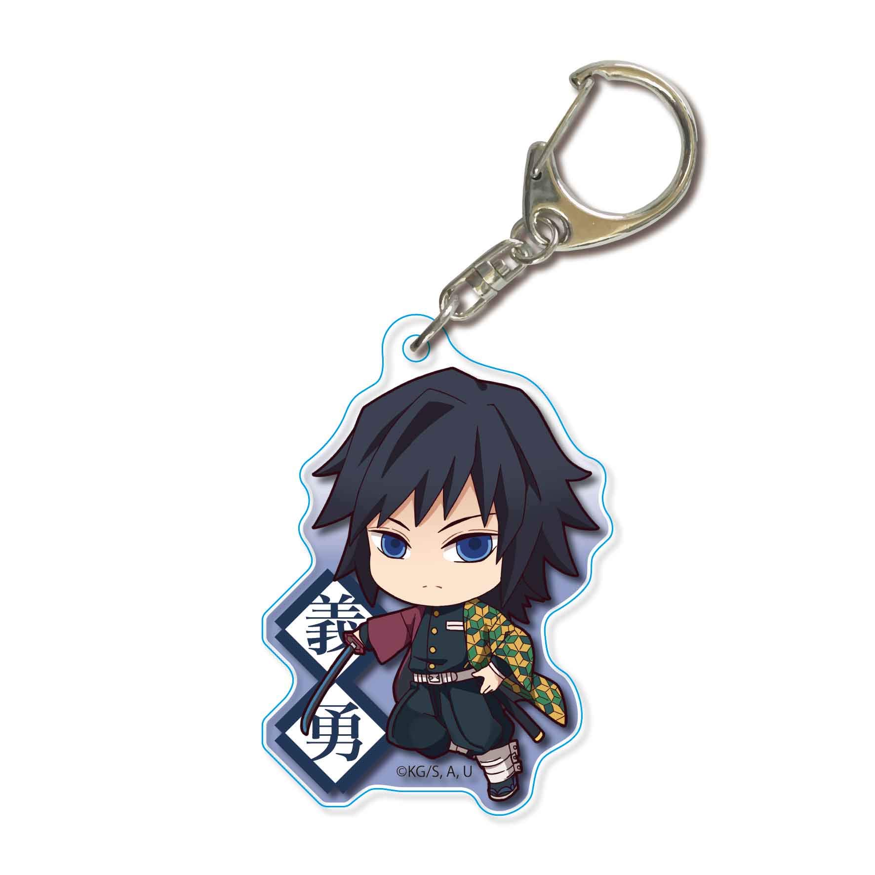Demon Kimetsu no Yaiba Giyu Tomioka TekuToko Acrylic Keychain Slayer -