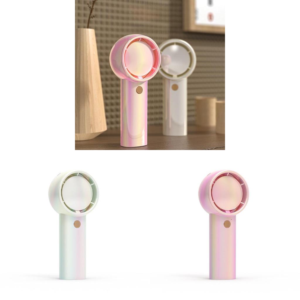 Handheld Mini Turbo Fan With Usb Rechargeable Battery For Outdoor Travel And Personal Use
