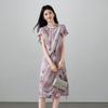 SOFSIL Mulberry Silk New Chinese Style Dress