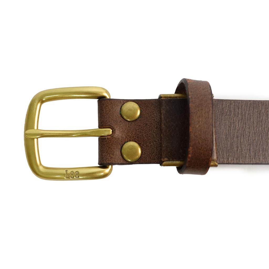 Fineplus Lee Belt, 30mm, 112cm, Vintage Genuine Leather Narrow Belt, 0120597