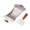 Pasta Hopper Tool Spaetzle Plane with Pastry Scraping Practical Rust Resistant Dumpling Press