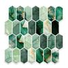 Self-adhesive Wall Sticker Fish Scale Kitchen Backsplash 3D Wall Tile  For Kitchen Bathroom