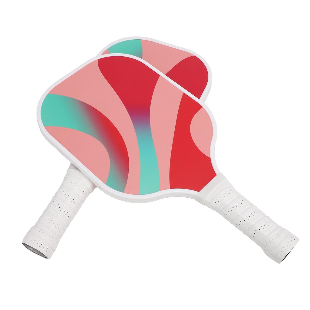 Pickleball Rackets Set Lightweight Fiberglass Pickleball Racquet Portable Sports Pickle Ball