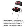 2PCS PU Leather Split Chair Cover Removable Seat and Back Cover Folding Chair Cover  Outdoor Wedding