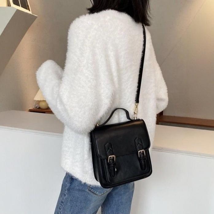 Japanese Style JK Uniform Bag Retro British Style Niche Design Small Bag Women's Handbag Crossbody Backpack Small Backpack