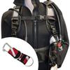 Scuba Diving Lanyard Clip Anti Lost Strap Versatile Nylon with D for Gear Attachment