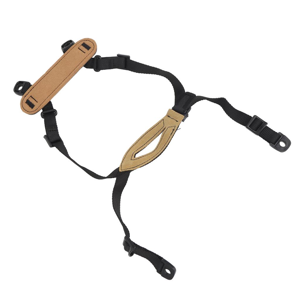 Helmet Chin Strap 4 Points Military Helmet Suspension Strap with Bolts Screws for Fast for MICH for