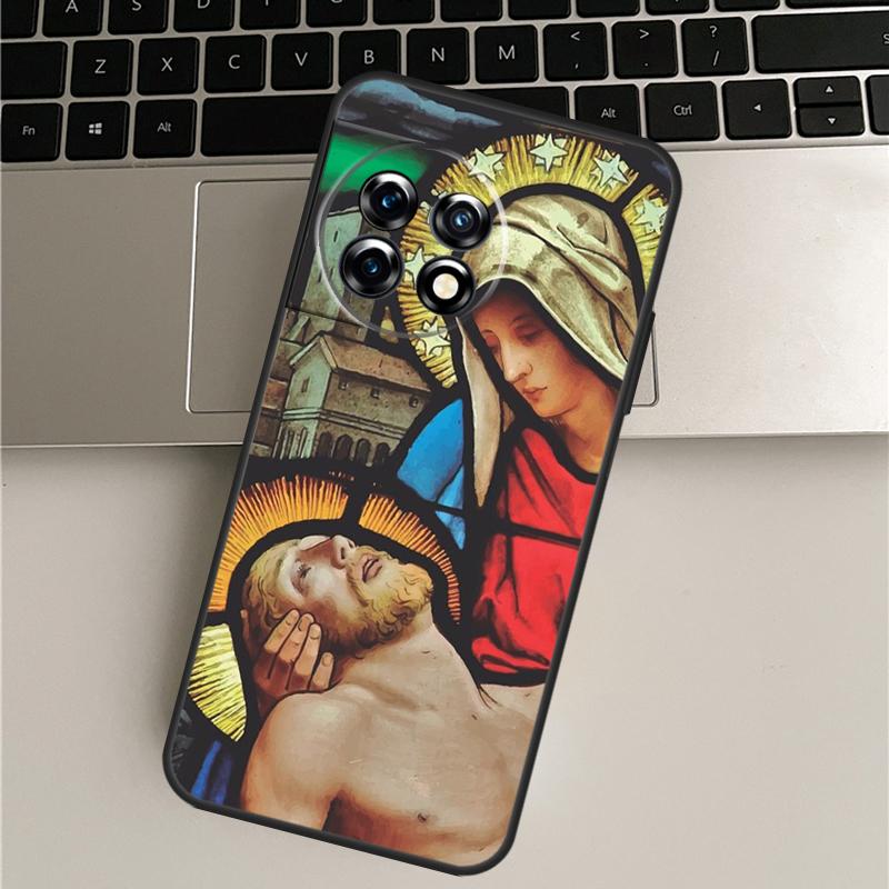 Jesus Christ God Bless You Case For OnePlus Nord 5 CE 3 4 Lite N20 N30 OnePlus 15 13 12 11 10 Pro 10T 13R 13T 15R Cover