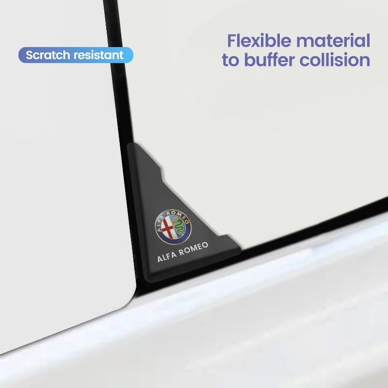 2 Stück Auto Tür Ecke Schutz Aufkleber Für Alfa Romeo Giulietta Mito 159 Giulia Stelvio 156 147 Tonale Zubehör
